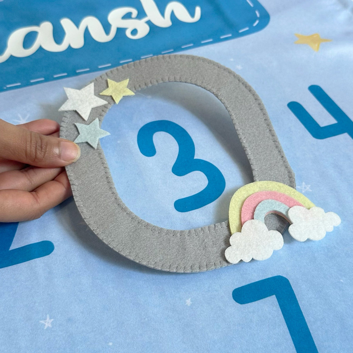 Baby Milestone Blanket