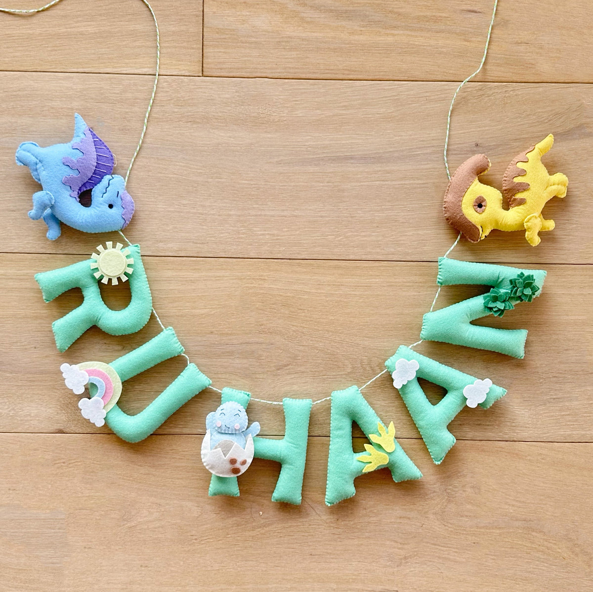 Dinosaur Name Hanging