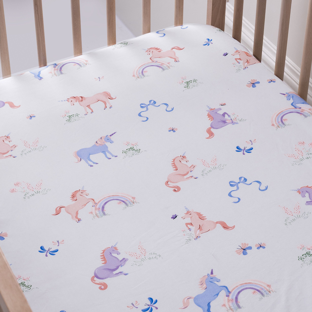 Unicorn Crib Sheet