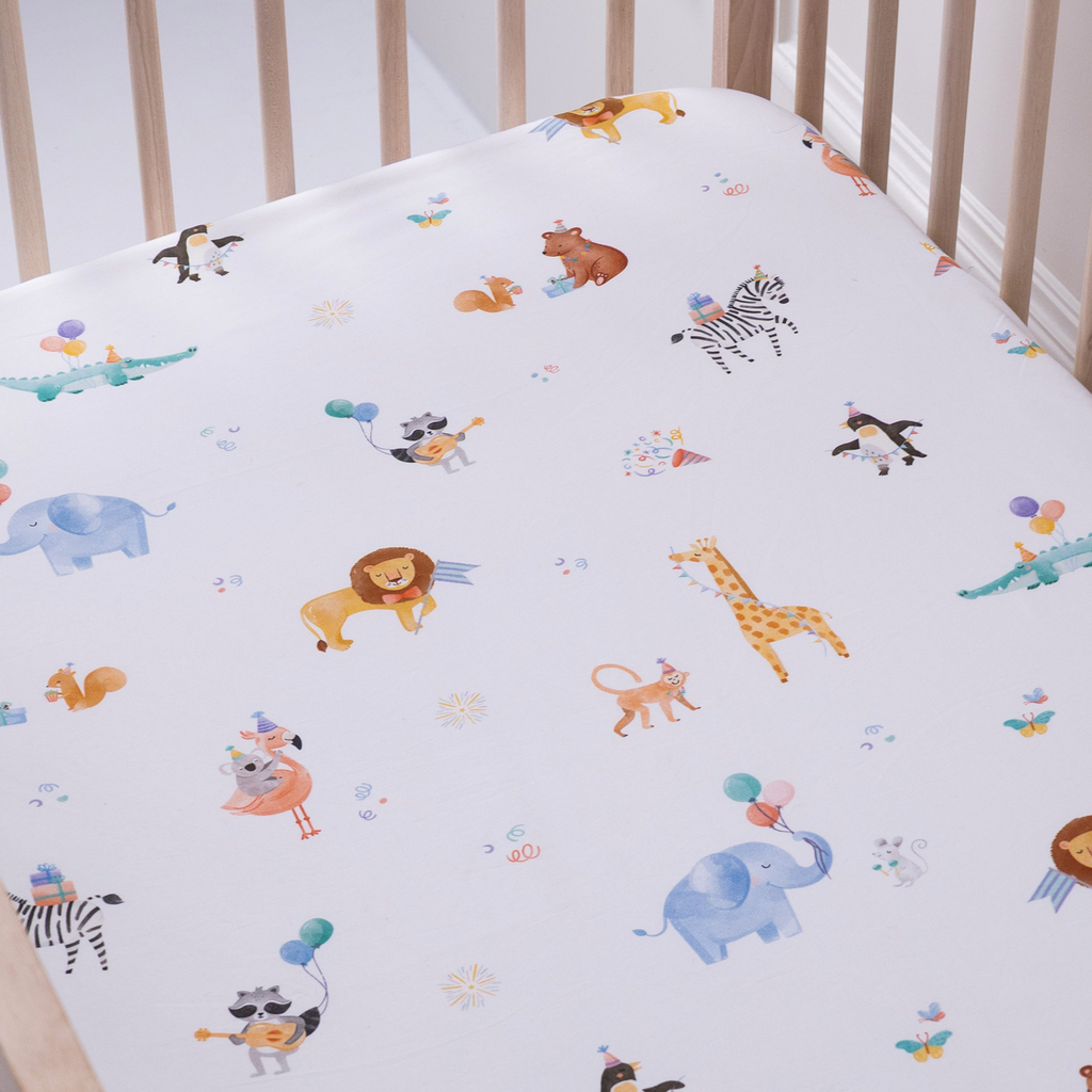 Animal Crib Sheet