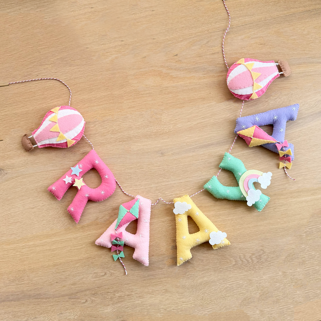 Balloon Name Hanging