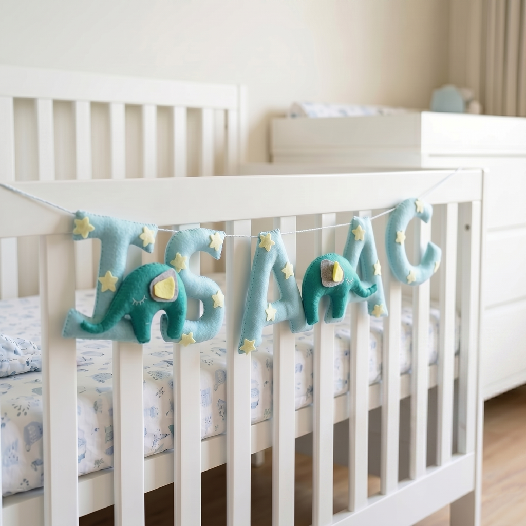 Elephant Name Hanging