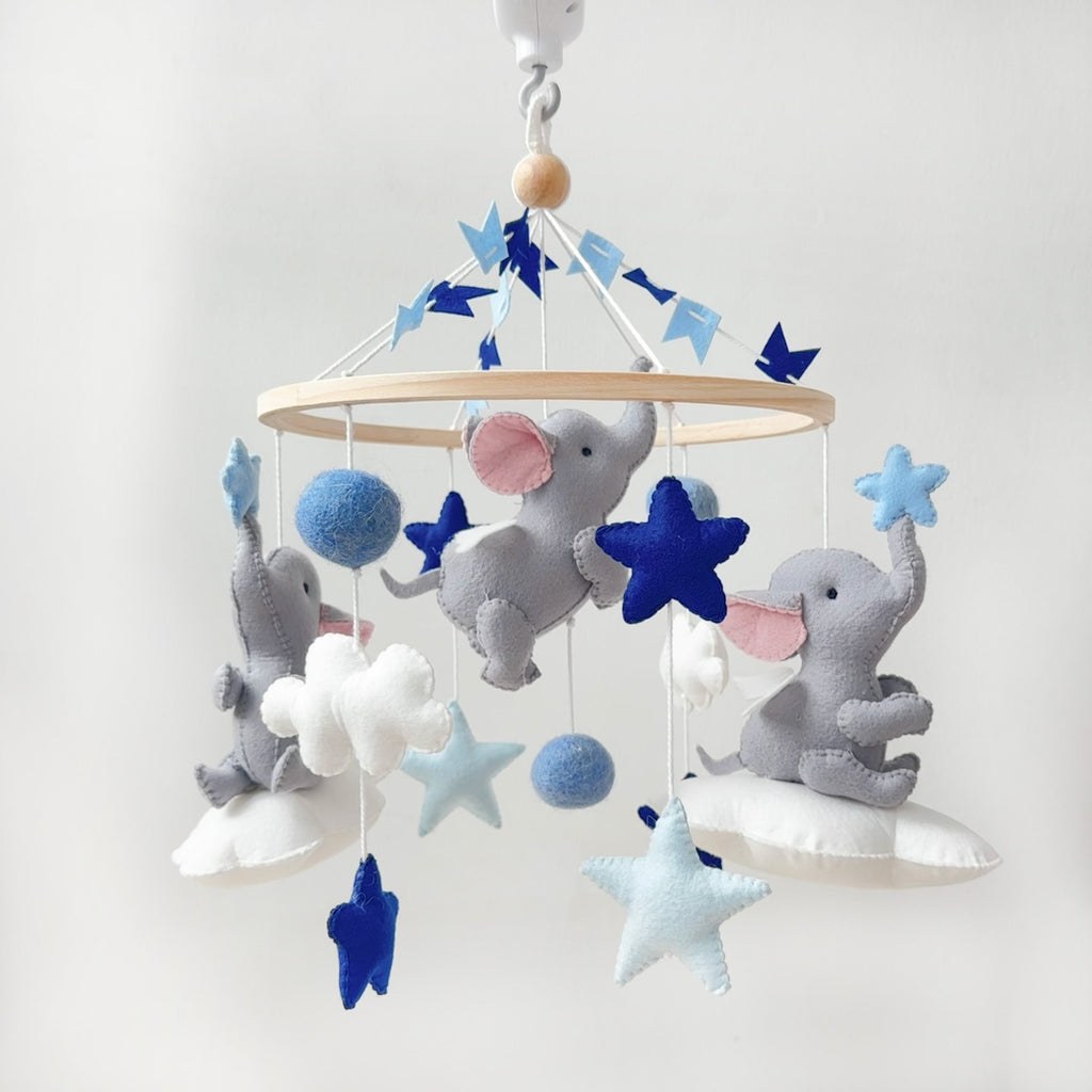 Elephant Cot Mobile