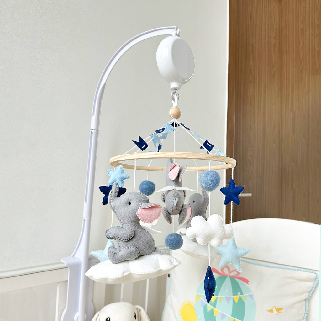Elephant Cot Mobile