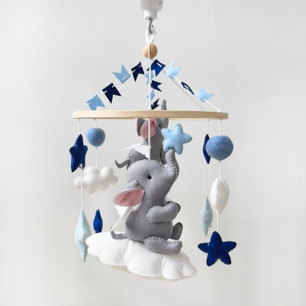 Elephant Cot Mobile
