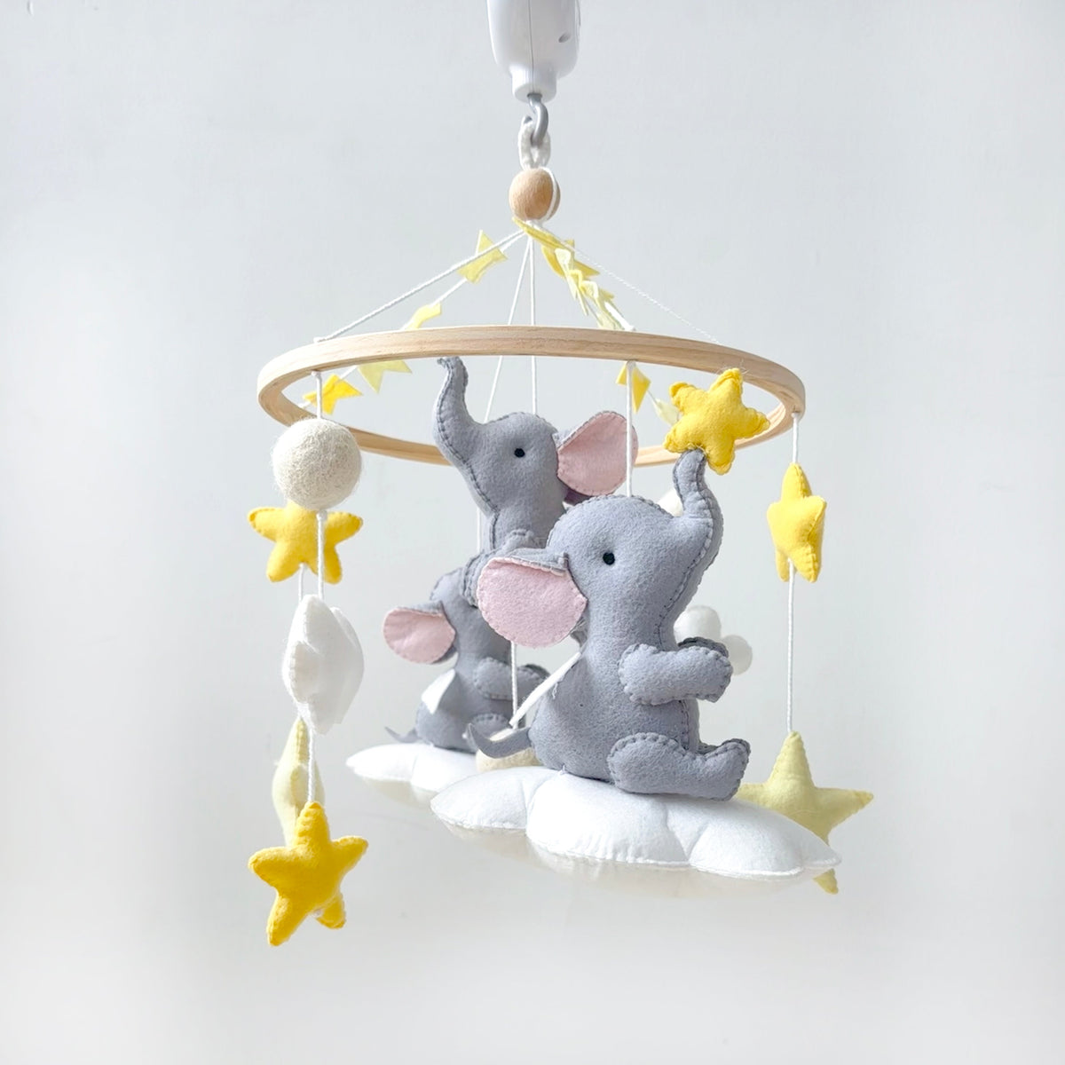 Elephant Cot Mobile