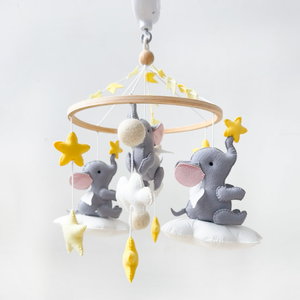 Elephant Cot Mobile