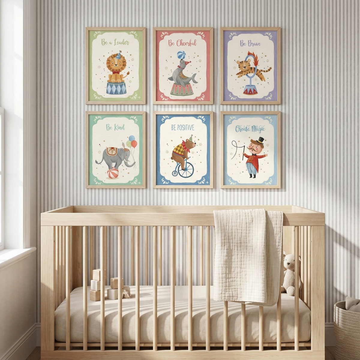 Circus Gallery Wall