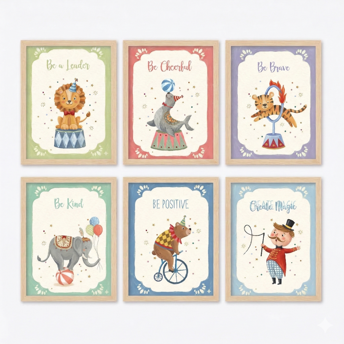Circus Gallery Wall