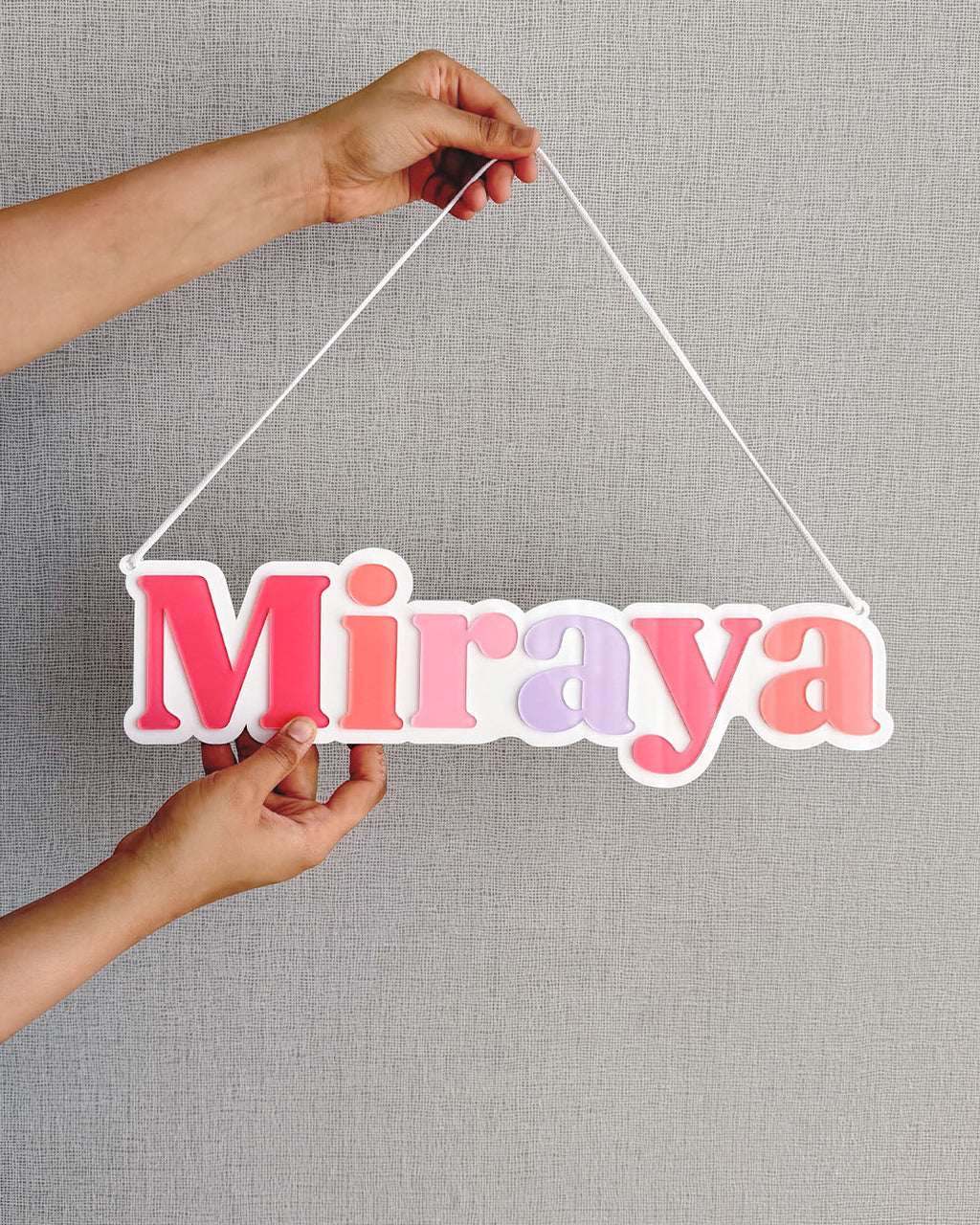 Personalised Name Plaque