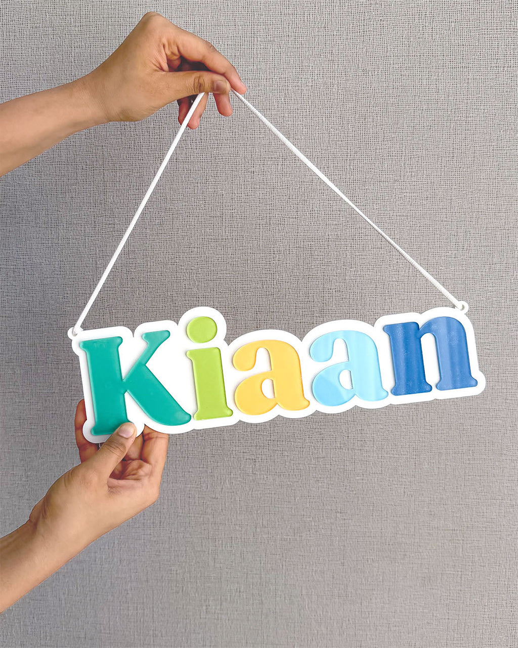 Tropical Name Plaque