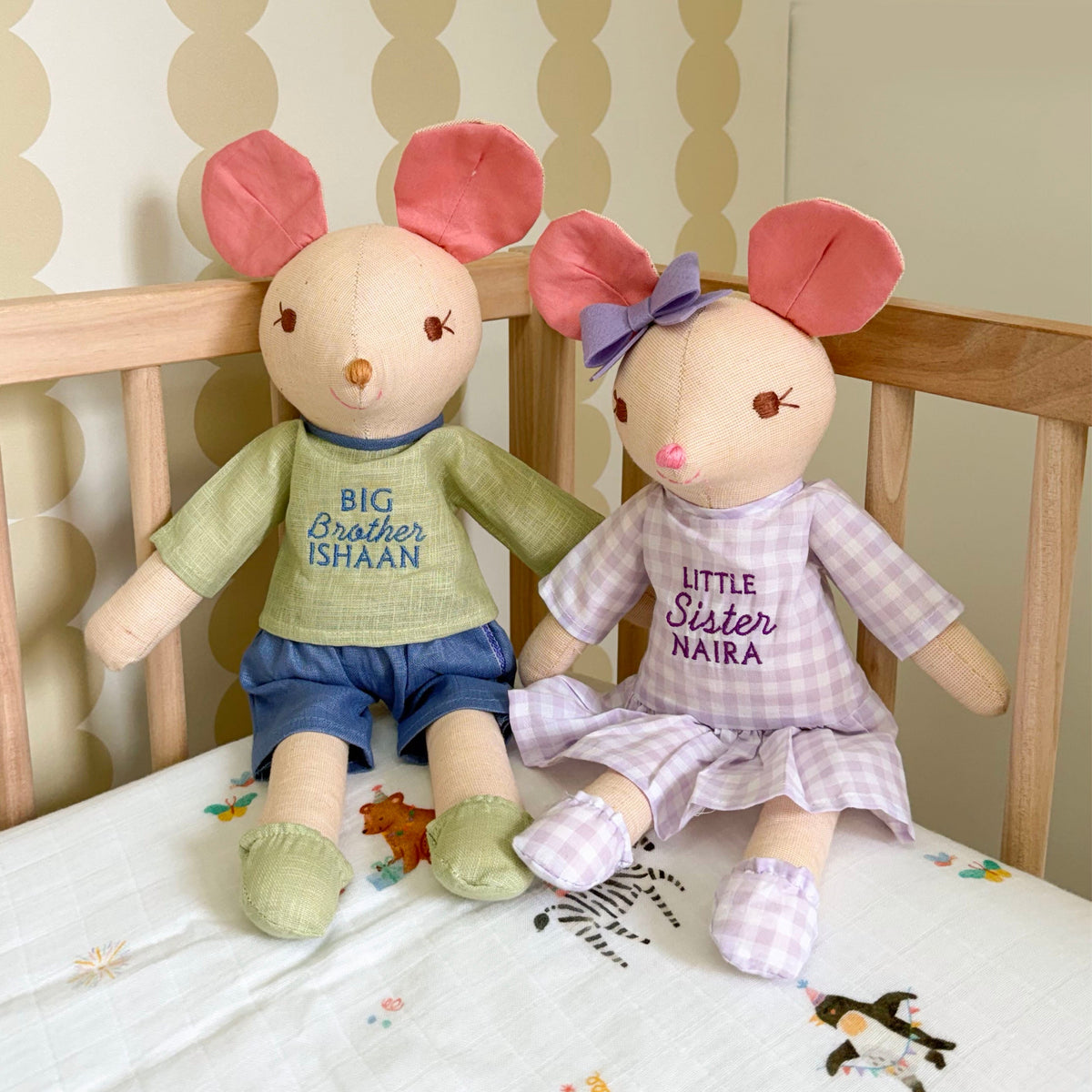Brother Doll Pair