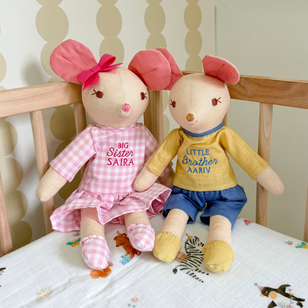 Brother Doll Pair
