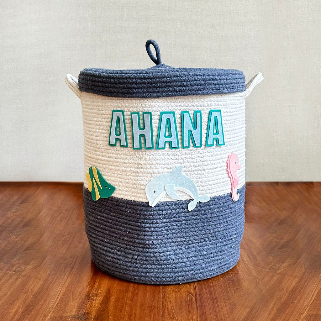 Blue Storage Basket