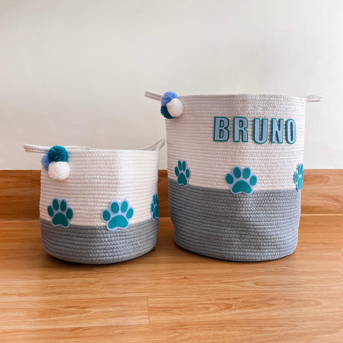 Grey Storage Basket