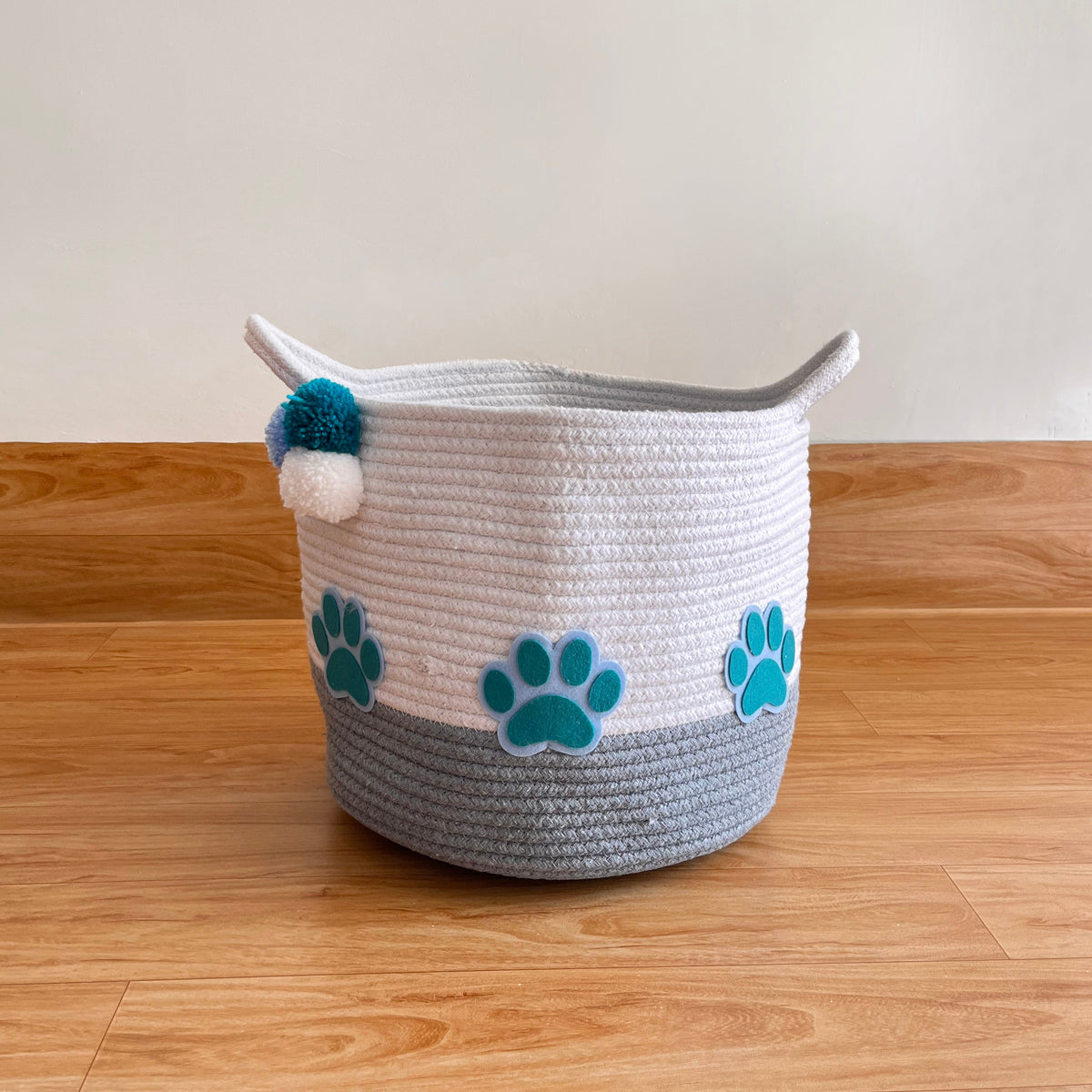 Grey Storage Basket