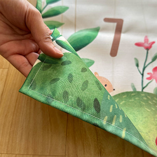 Woodland Milestone Blanket