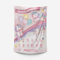 Unicorn Milestone Blanket