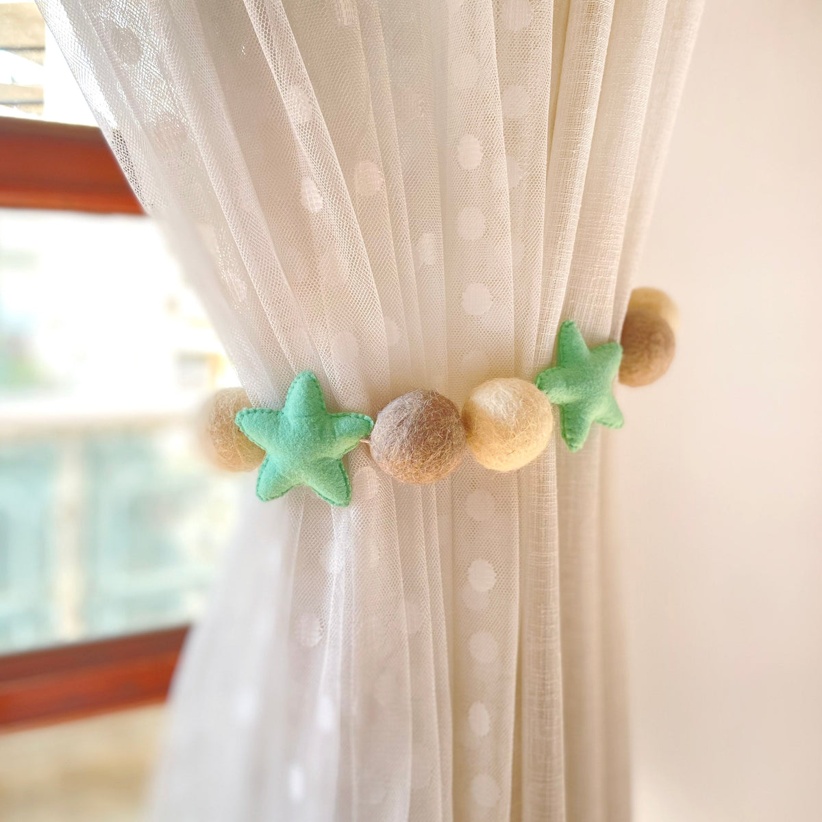 Star Curtain Ties