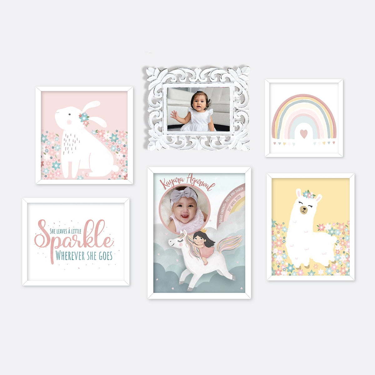 Unicorn Gallery Wall