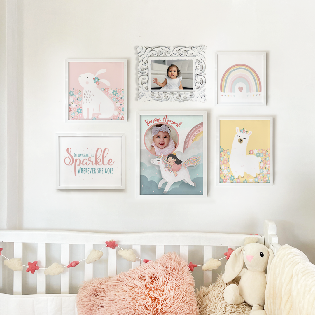 Unicorn Gallery Wall