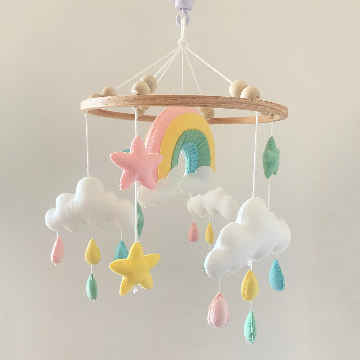 Rainbow Cot Mobile