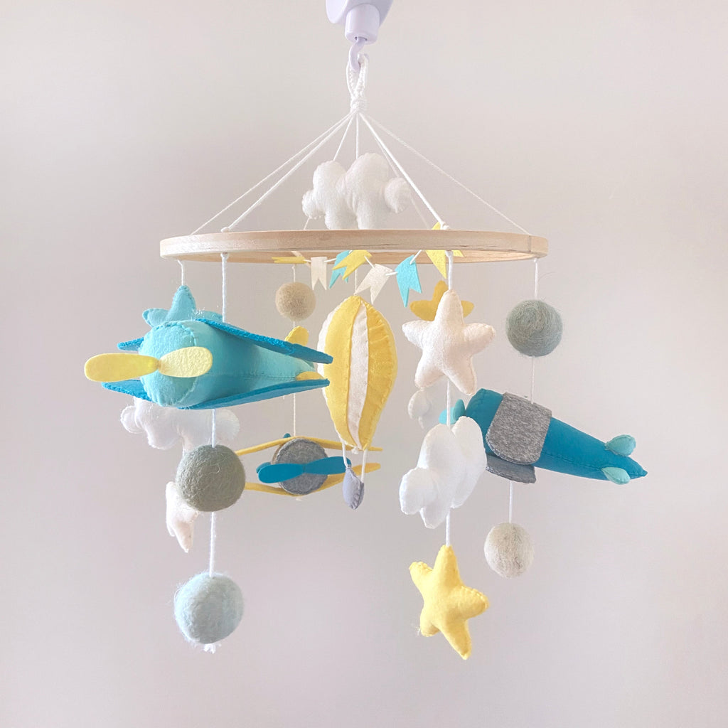 Airplane Cot Mobile