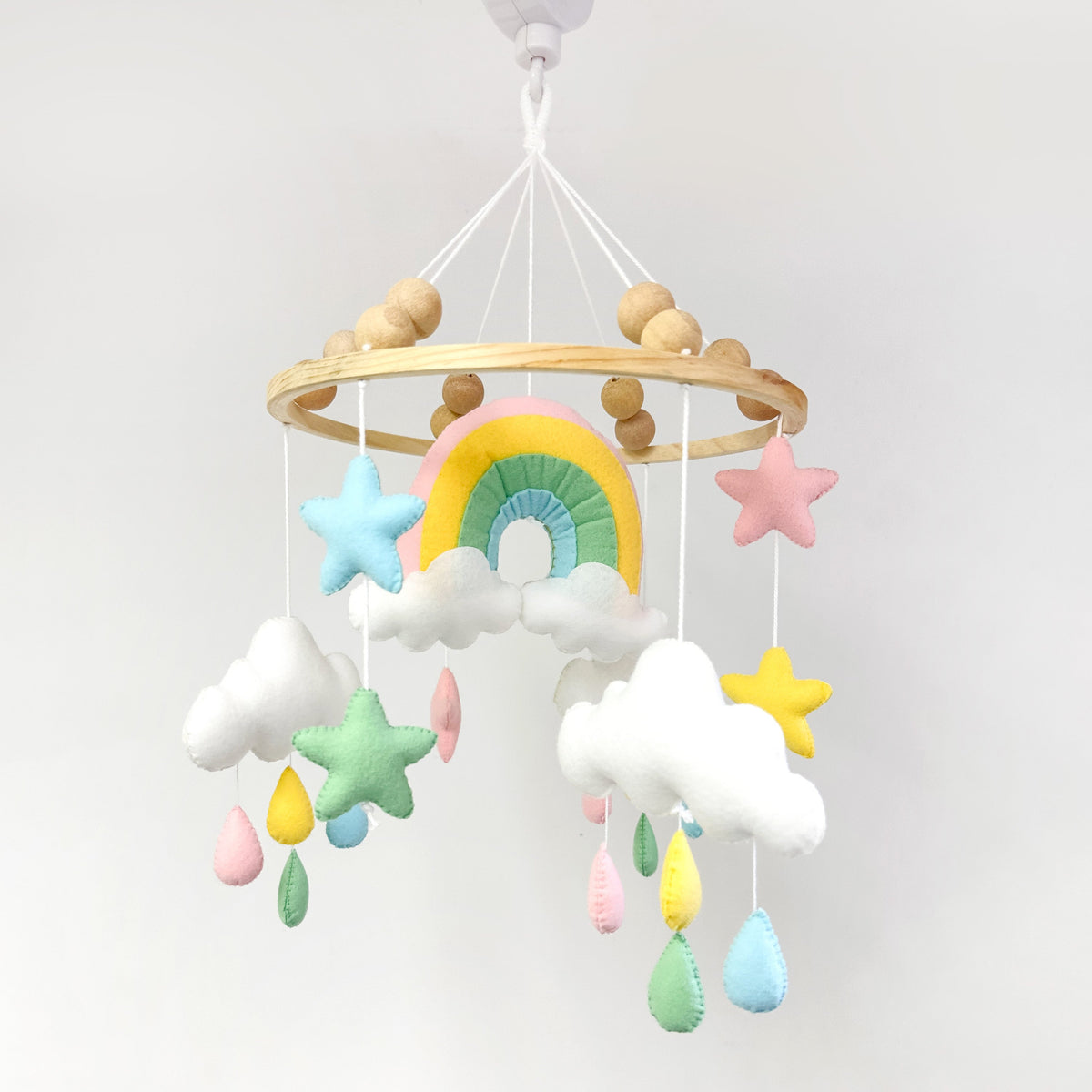 Rainbow Cot Mobile
