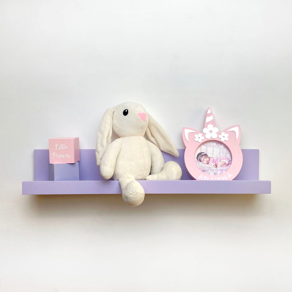 Lavender Floating Shelf